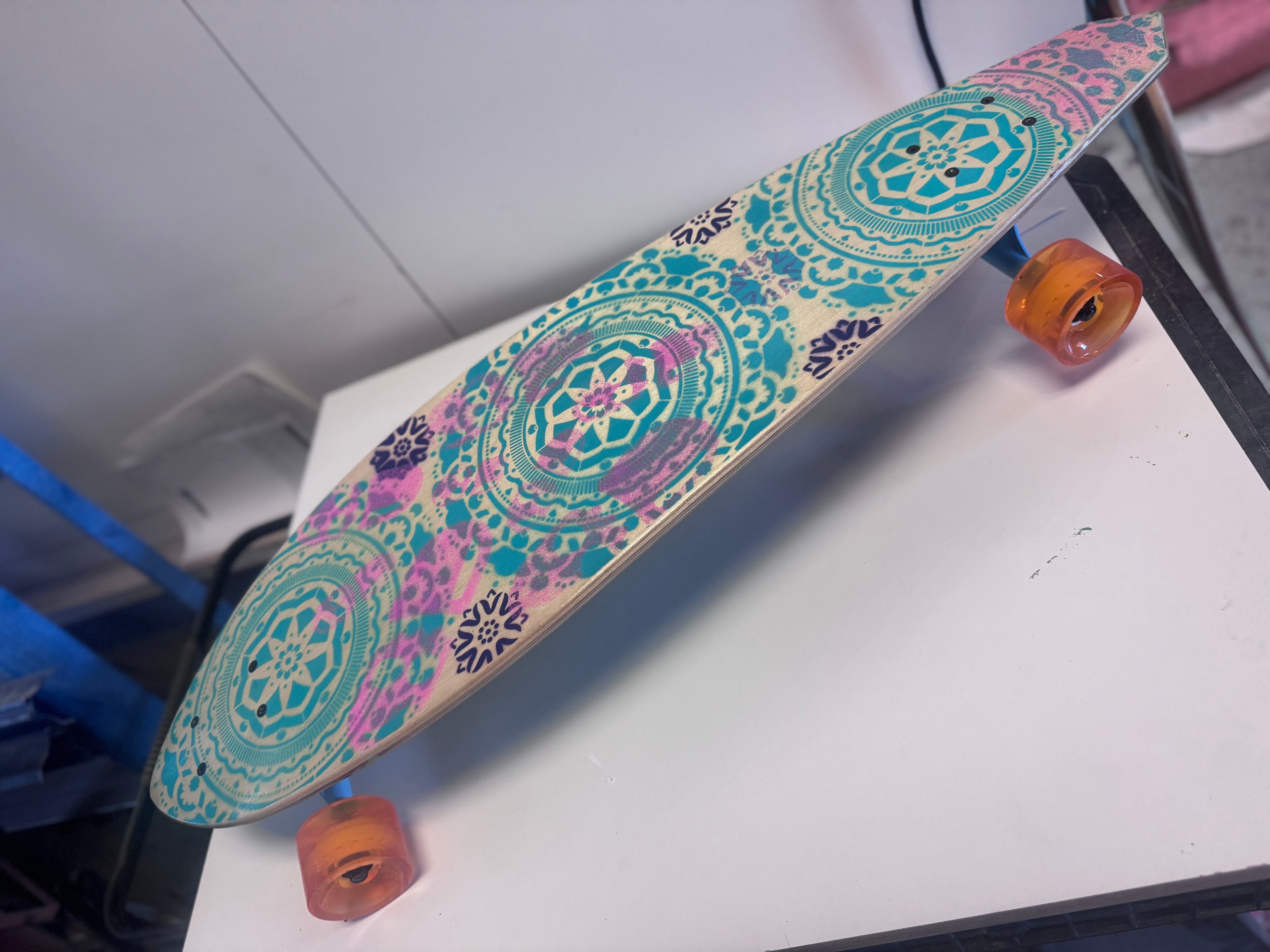 stiffy Pintail Longboard