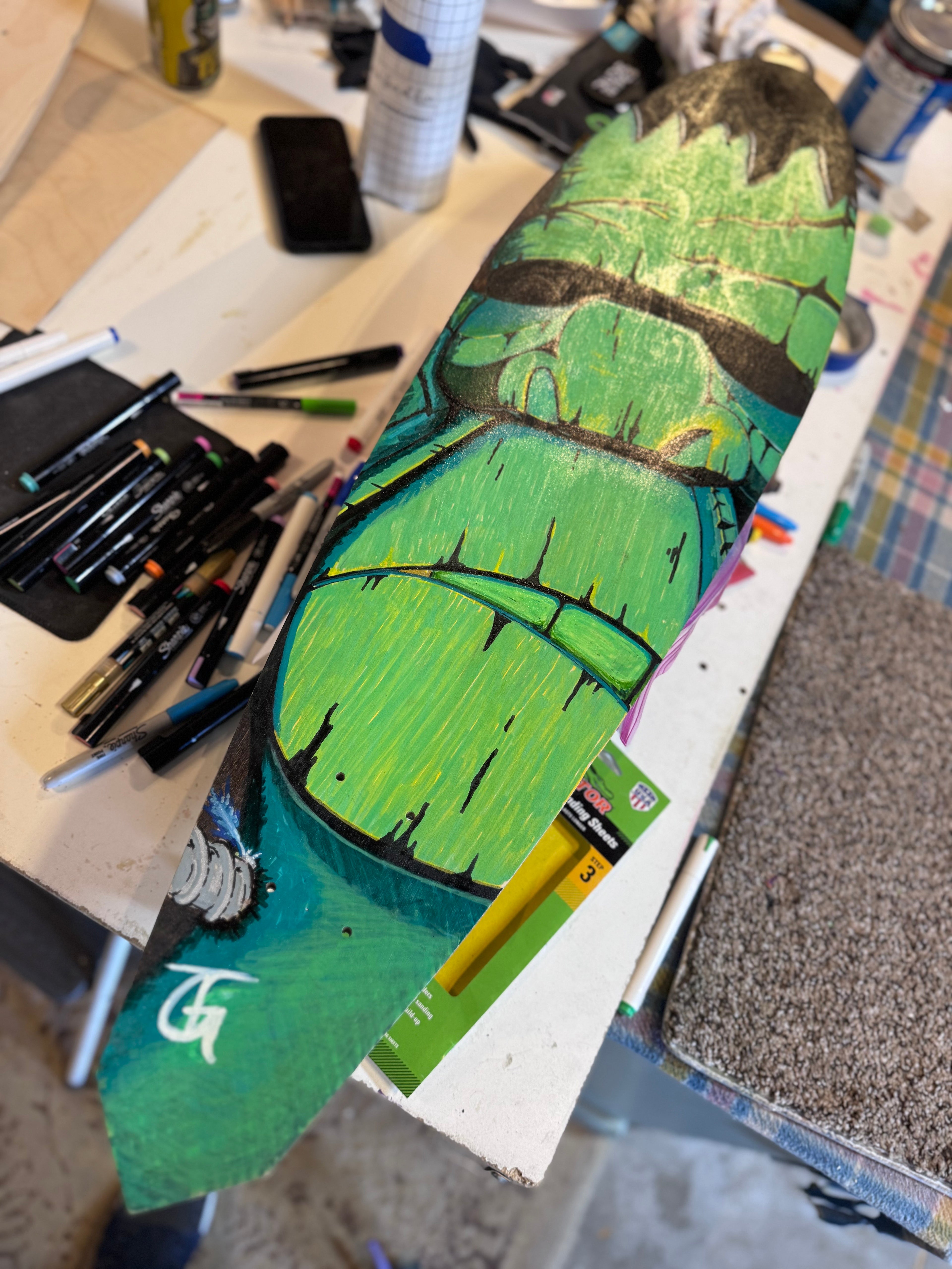 stiffy Pintail Longboard